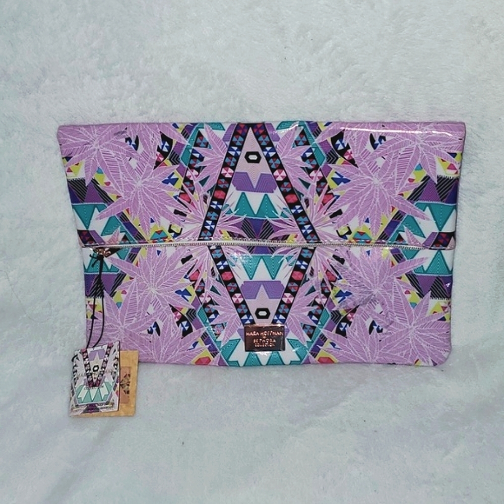 NWT Mara Hoffman x Sephora Kaleidescape Foldover Clutch